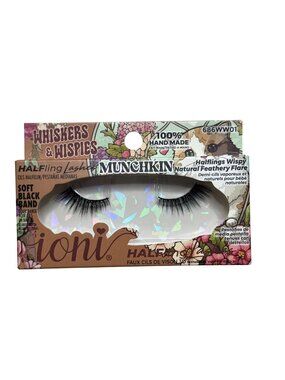 Ioni Munchkin Half Lashes Wispy Natural Flare Faux Mink
